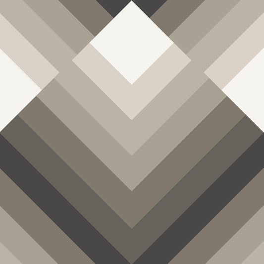 Papel de parede geométrico Chevron tonal