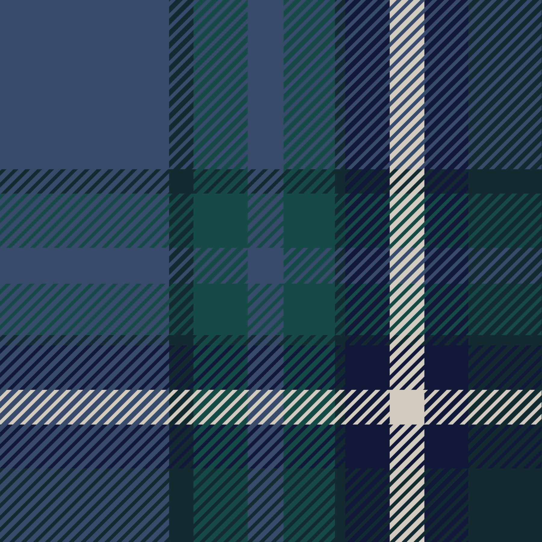 Papier peint à carreaux tartan Héritage