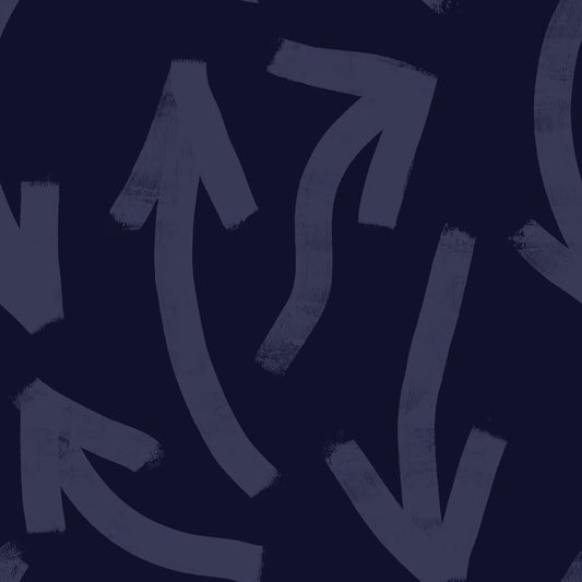 Minimalistische behang met richtingsstrepen