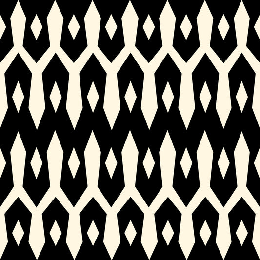 Abstract Interlocking Diamond Motif Wallpaper⁠