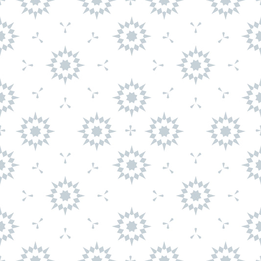 Nordic Starburst Grid Wallpaper⁠