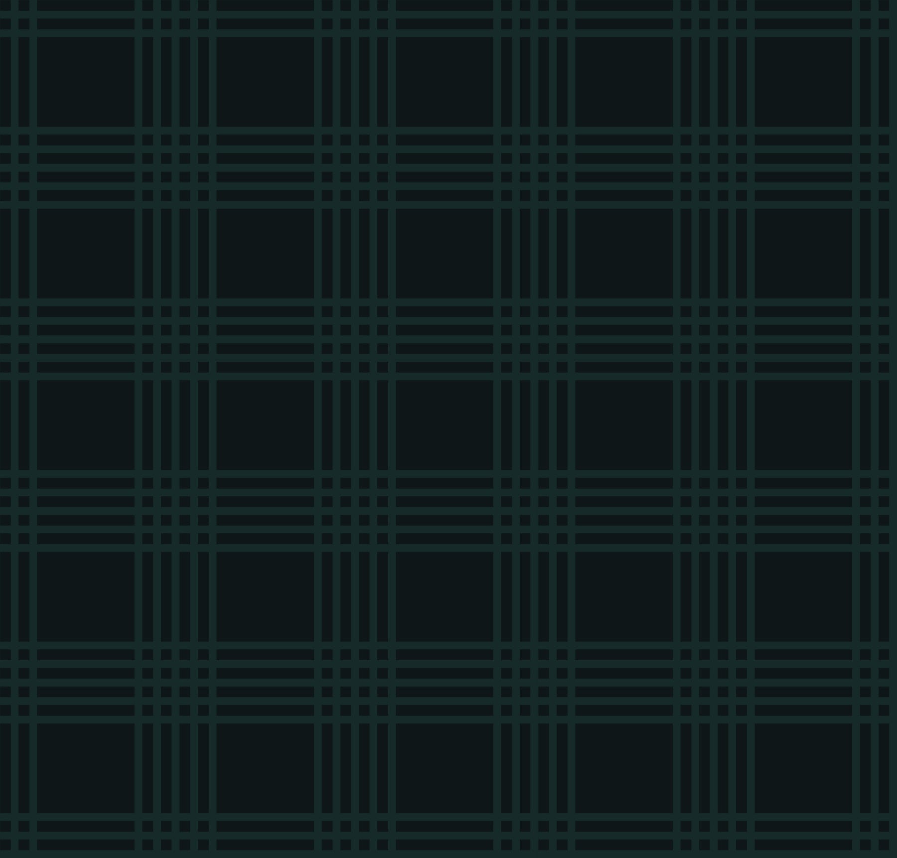 Tapeta w kolorze ciemnozielonym „Midnight Grid”