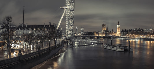 Wandbild „Thames Twilight Cityscape“