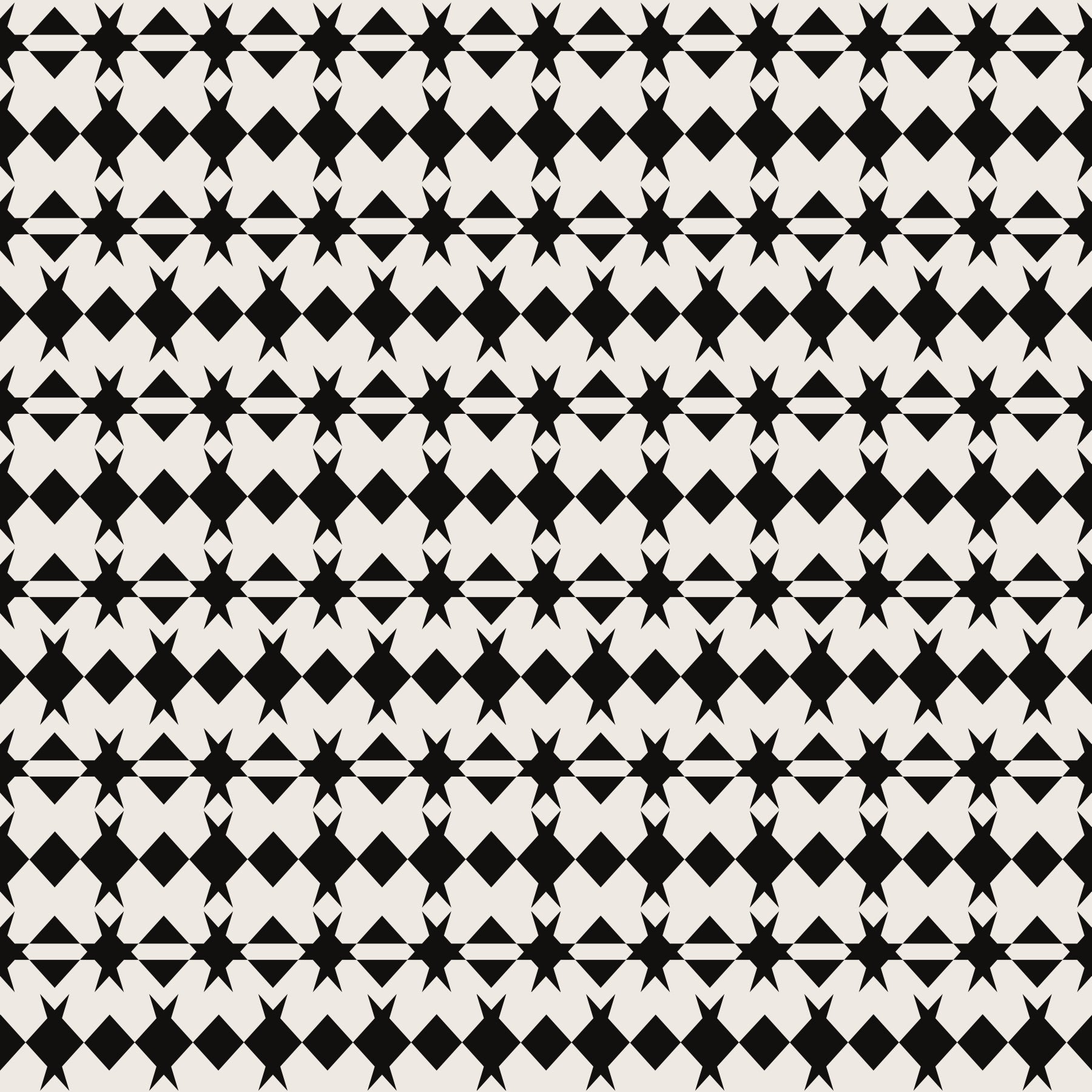 Papier peint graphique minimaliste à motif de losanges en grille