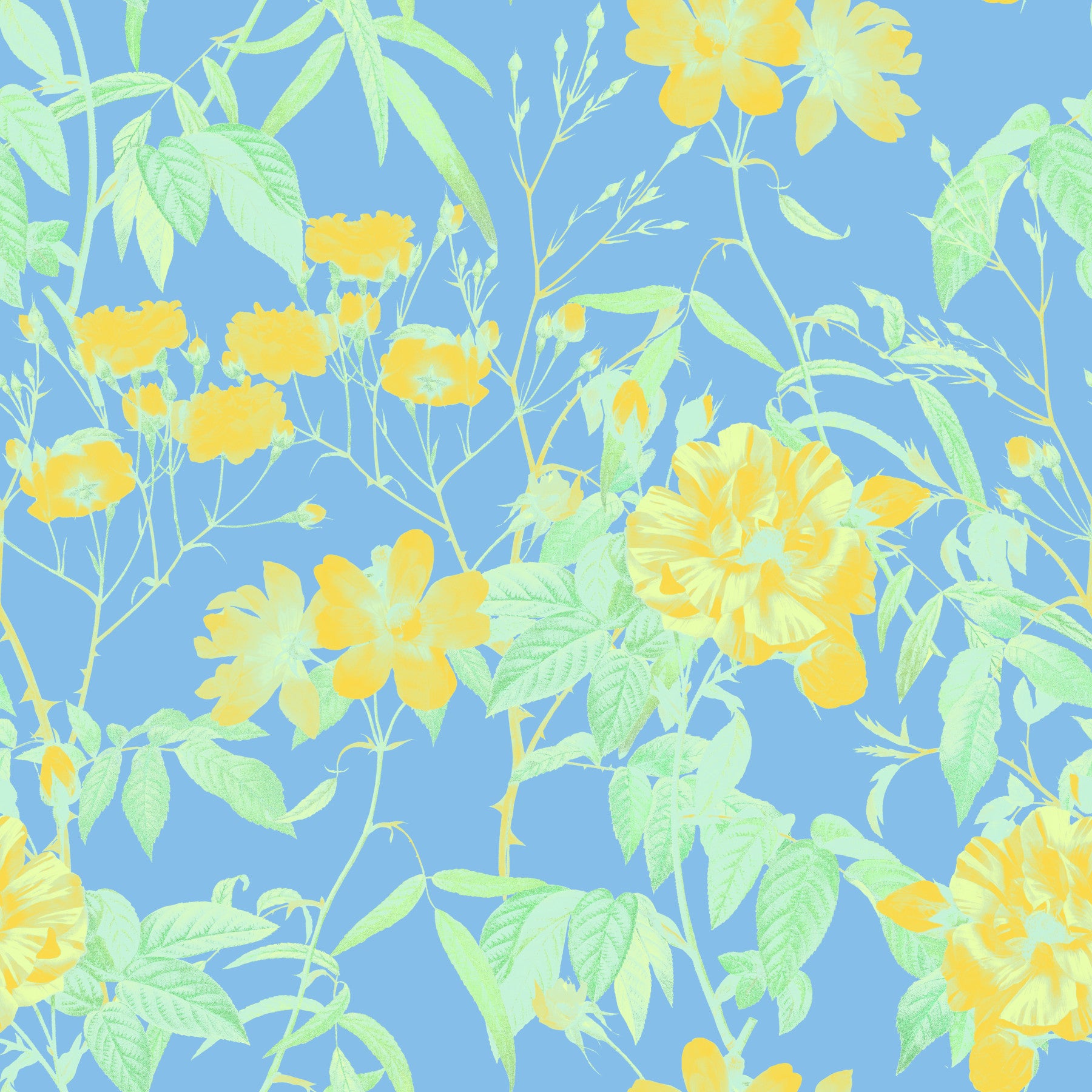 Summer Botanical Garden Wallpaper⁠