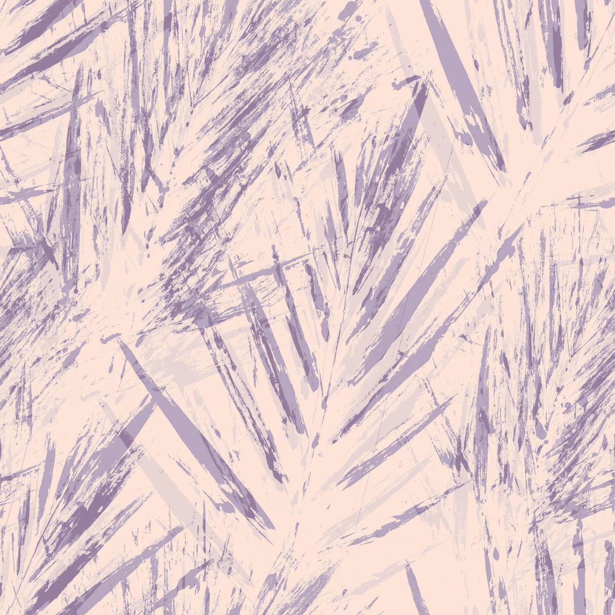 Abstract Lavender Ferns Wallpaper⁠ in your room