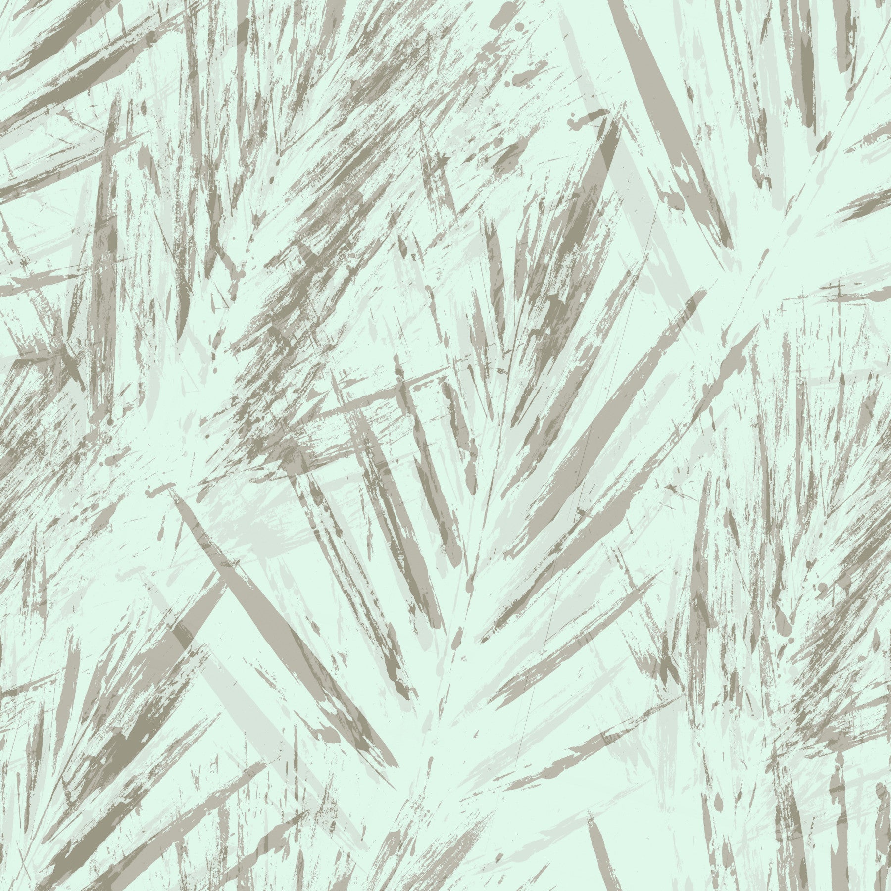 Papel de parede abstrato de folhas de palmeira etéreas