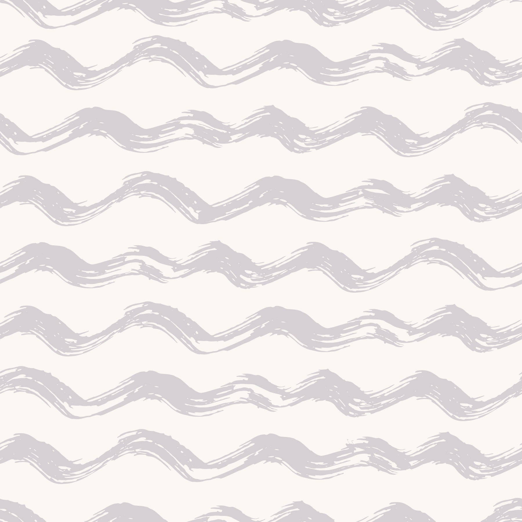Papel de parede com pinceladas suaves de ondas em aguarela