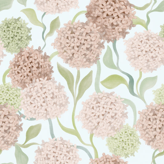 Dreamy Watercolor Petal Clusters Wallpaper⁠