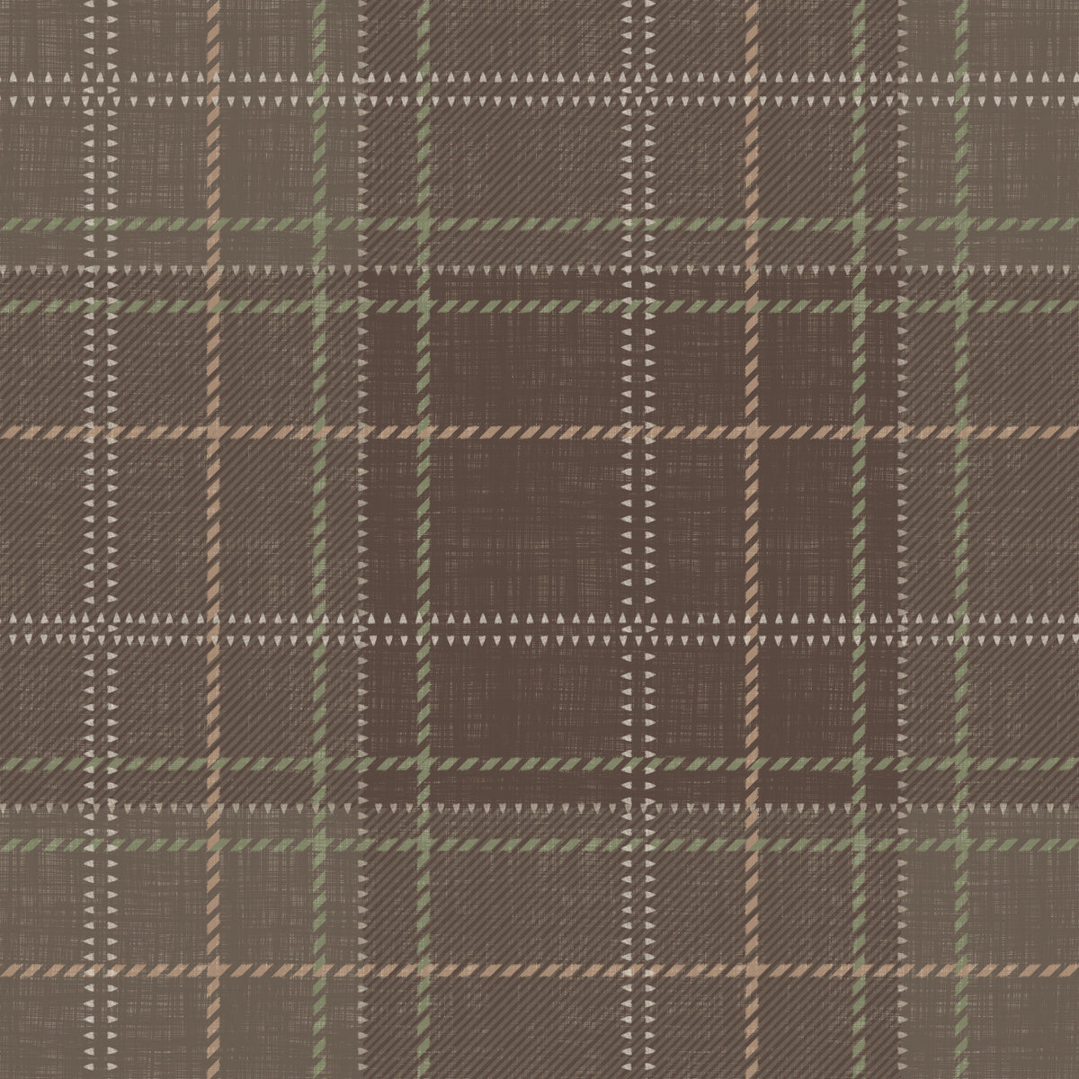 Winter Heritage – Tapet în carouri tartan, tip tablă de șah – Amestec taupe delicat