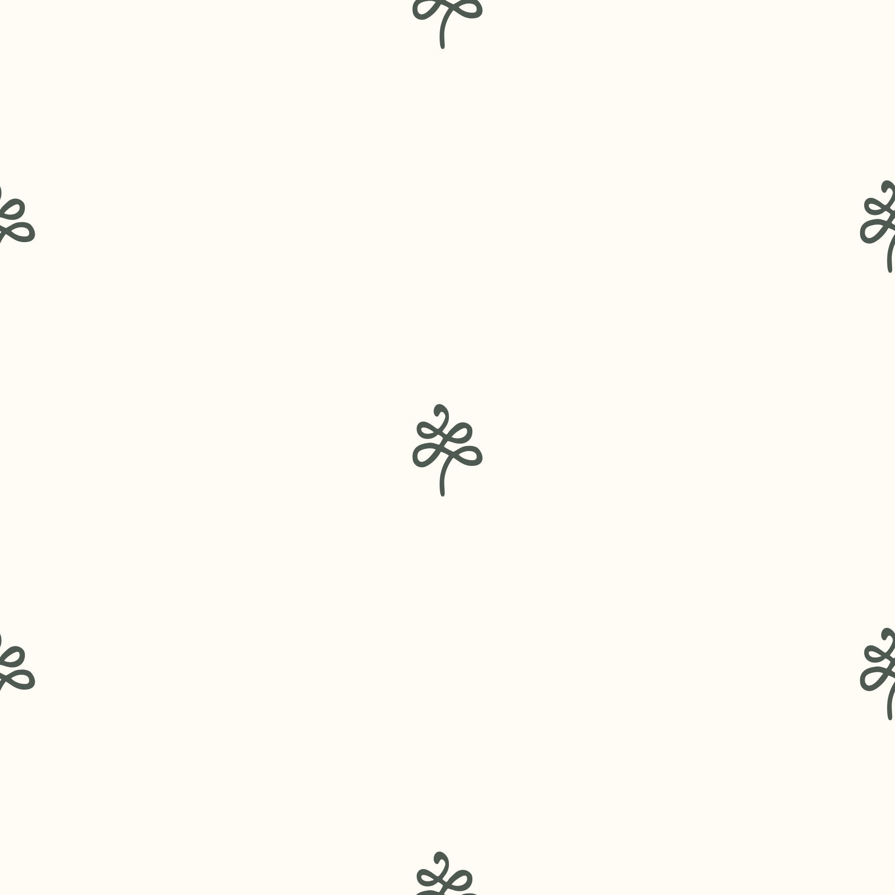 Carta da parati minimalista con motivo ornamentale disegnato a mano