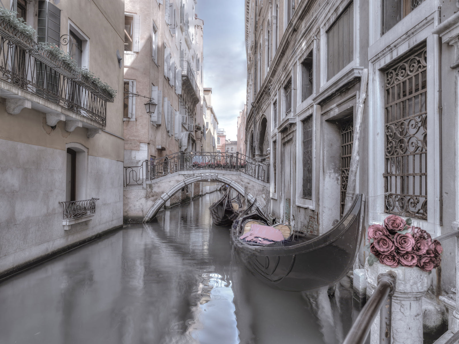 Italian Morning Reflections Wall Mural
