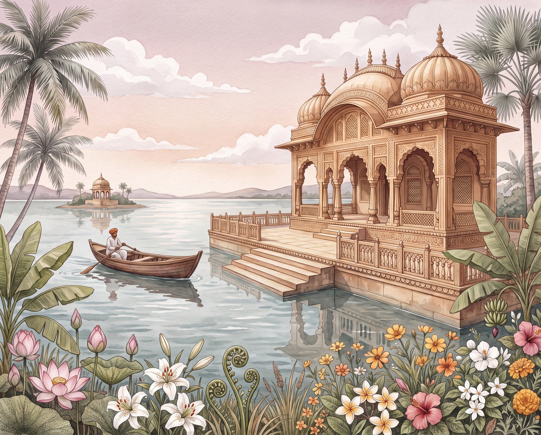 Wandbild „Royal Waterside Pavilion“