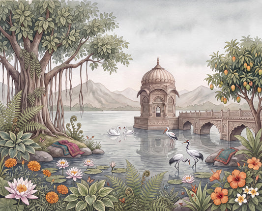 The Royal Banyan Garden Wall Mural