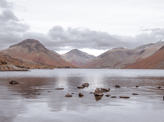 Papier peint panoramique Reflet rustique des Highlands