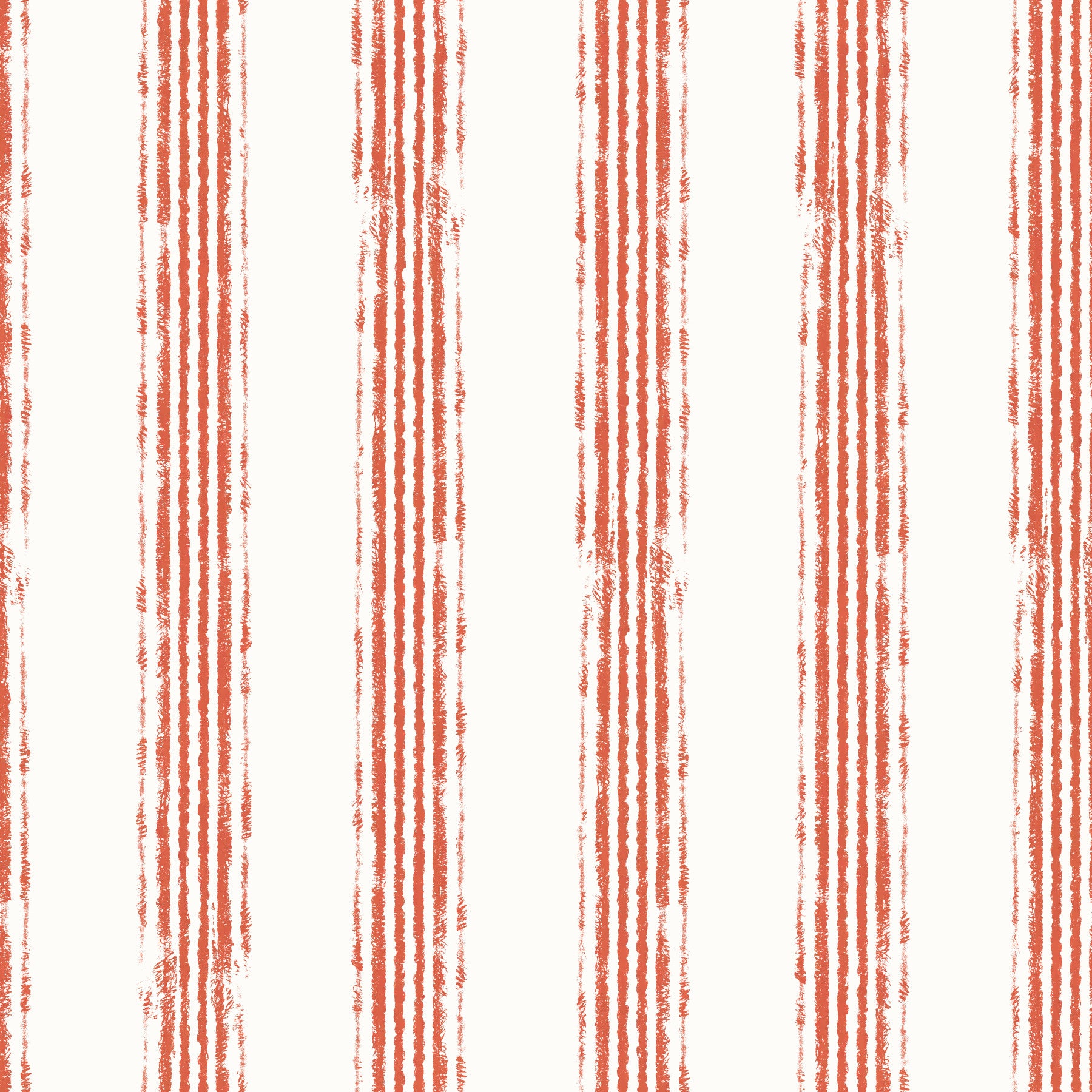 Carta da parati minimalista con motivo a linee color terracotta⁠
