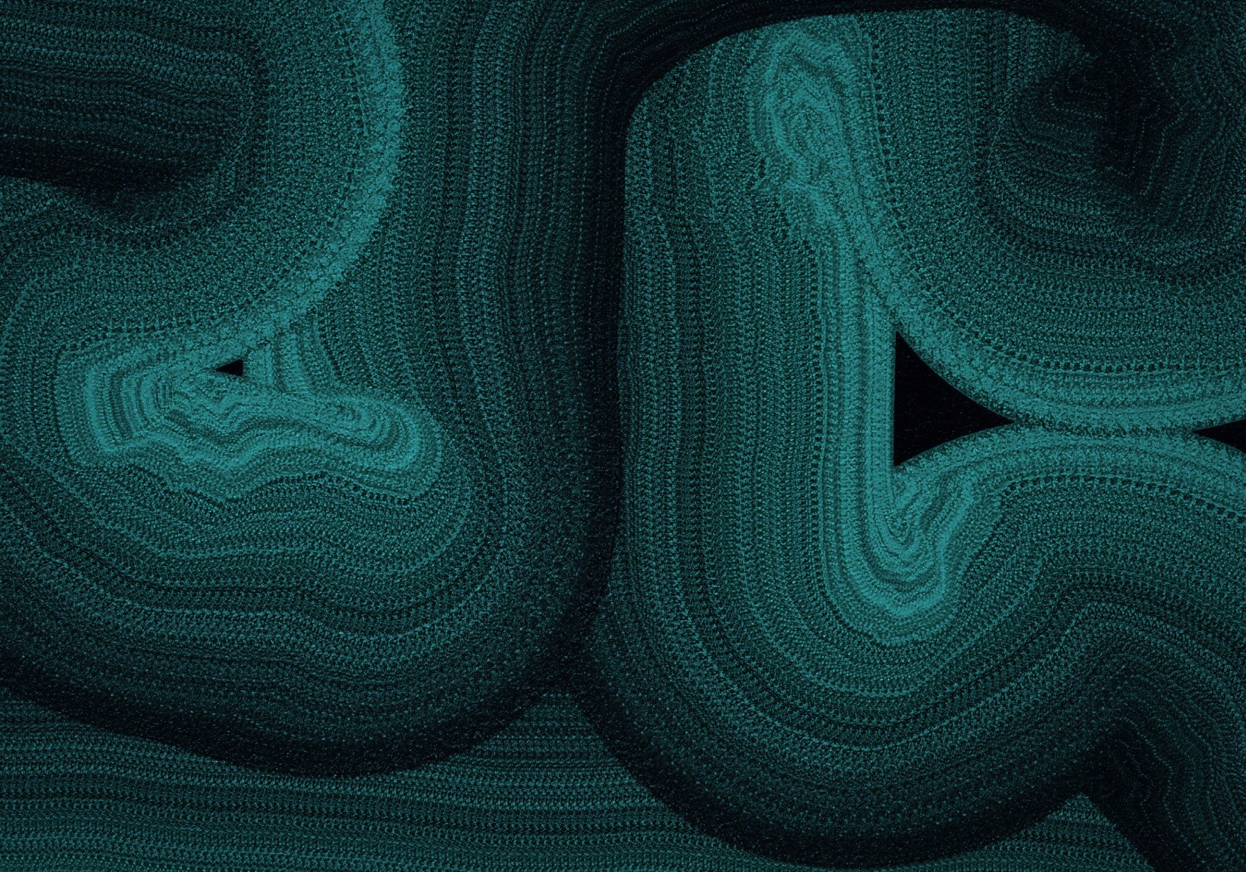 Wandbild „Deep Ocean Swirls“