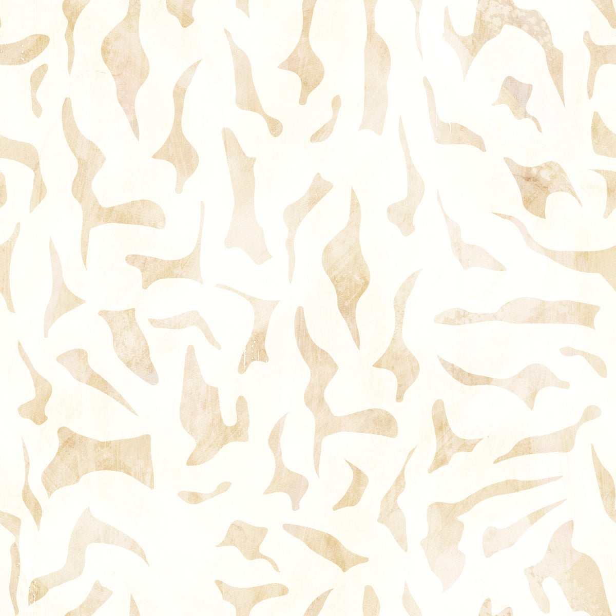 Abstract Organic Sandstone Shapes Wallpaper⁠ in your room