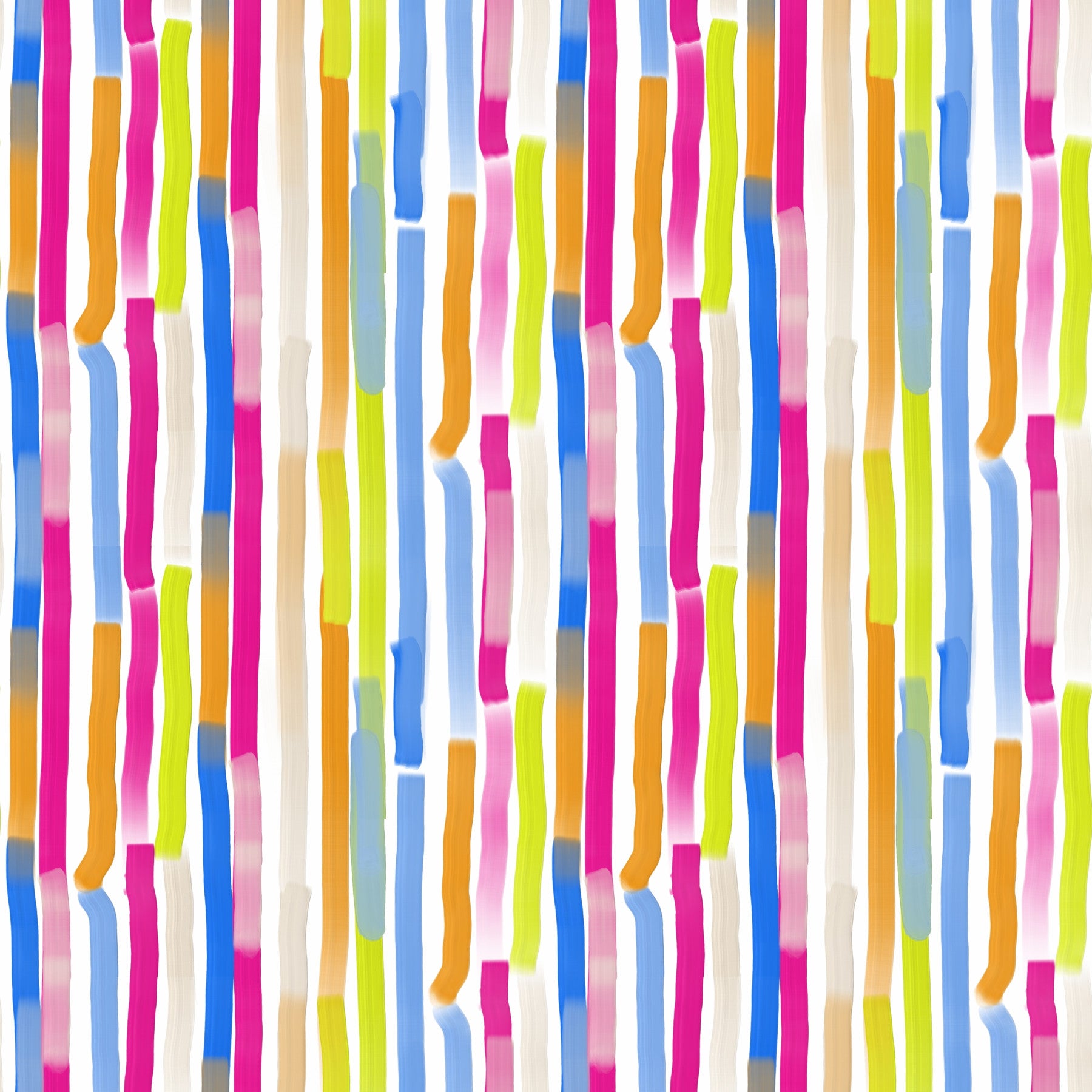 Papel de parede com pinceladas verticais multicoloridas vibrantes⁠