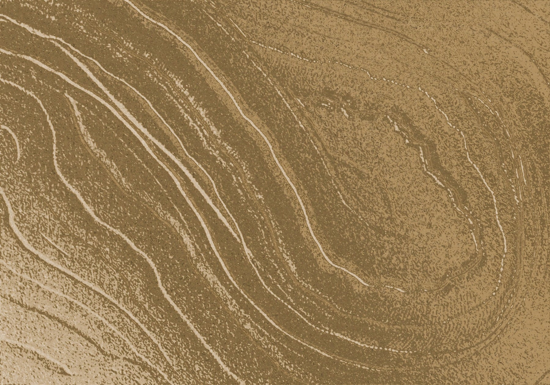 Minimalistische Sandstein-Fluss-Wandtapete