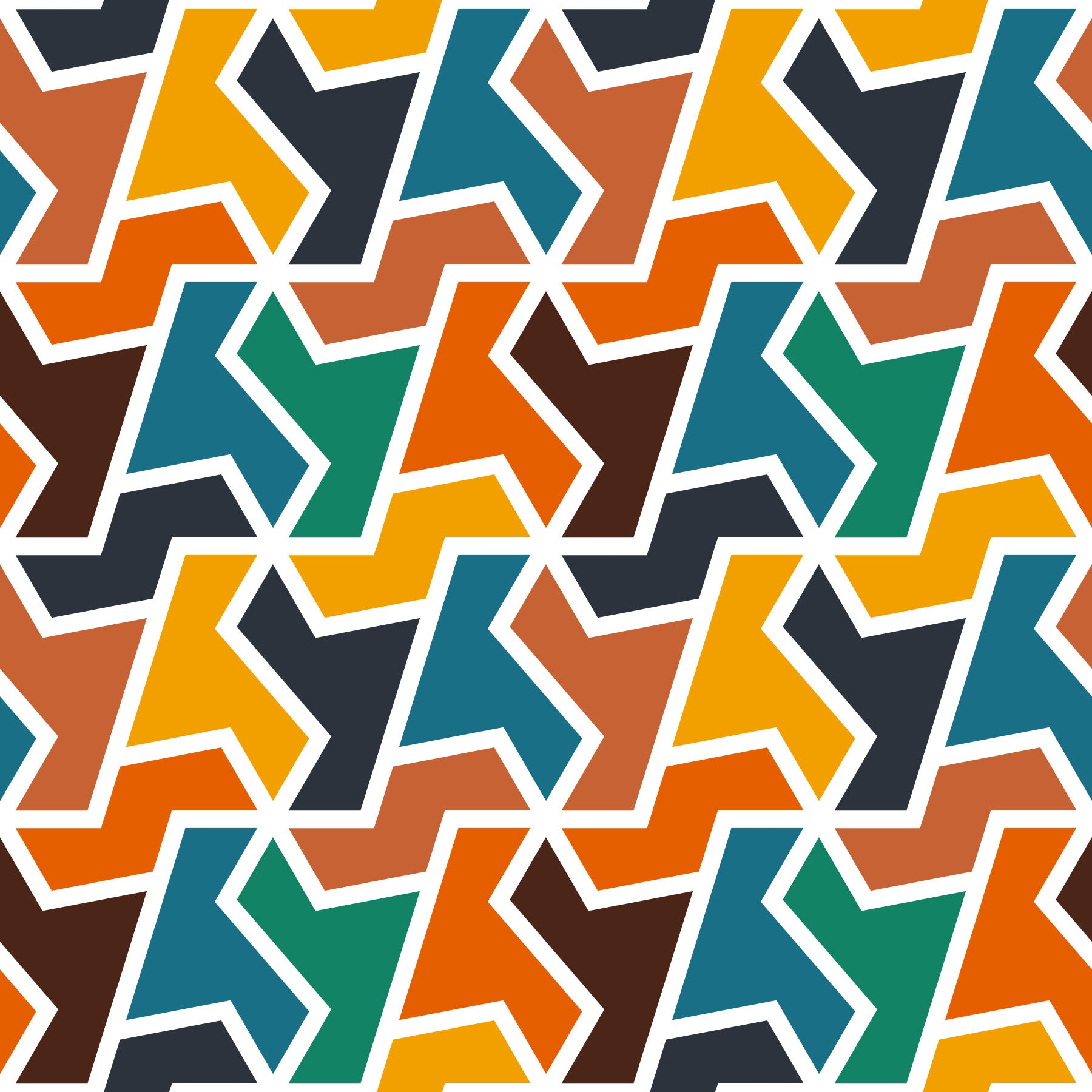 Abstracte polygonen en vormen behang⁠
