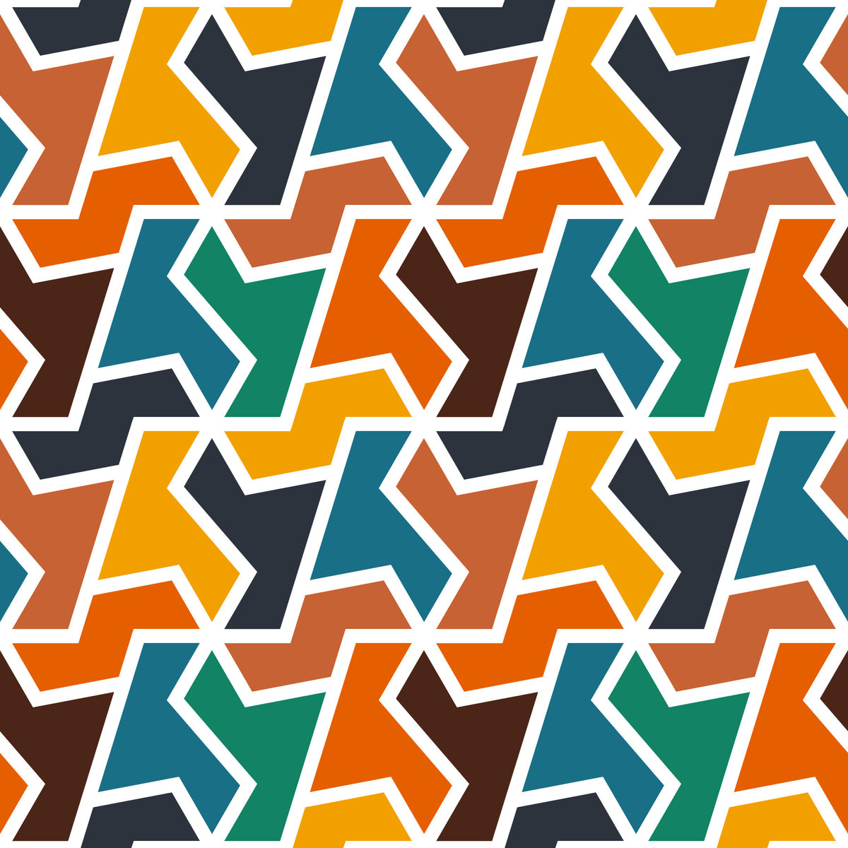 Abstract Polygons and Shapes Wallpaper⁠