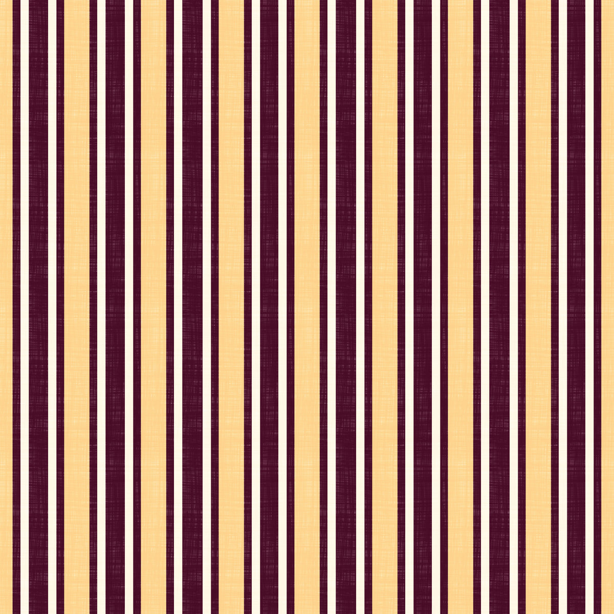 Tapet Ivy League cu dungi verticale cu aspect de in fals - bordo unt și crem in your room
