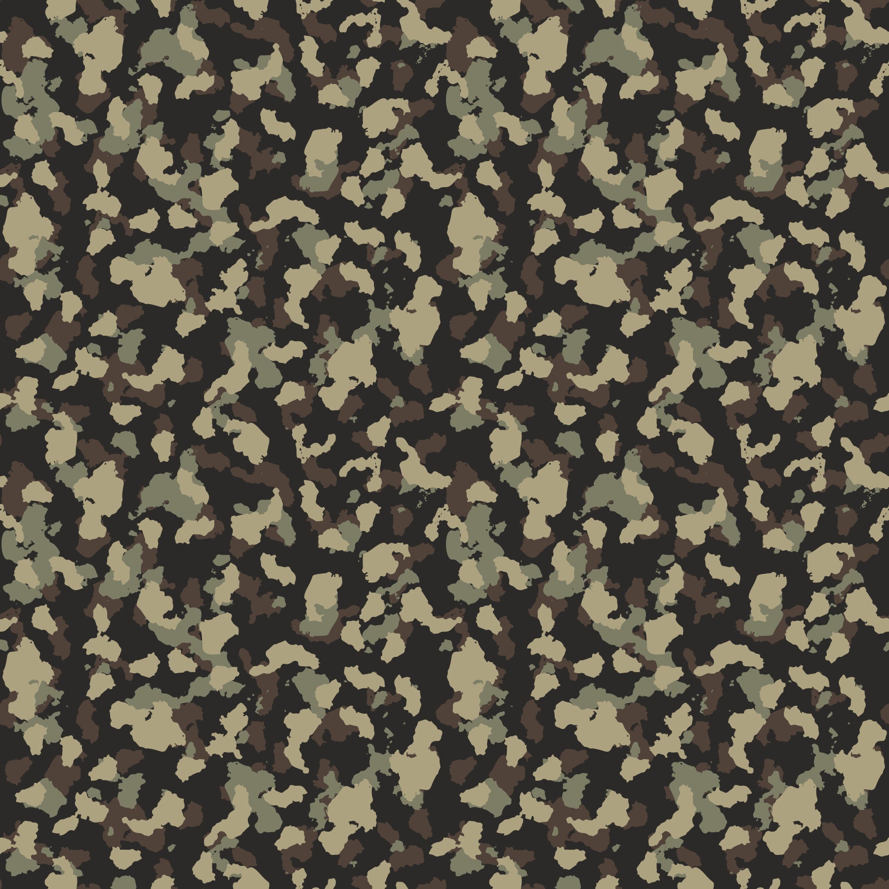 Papier peint à motif de camouflage forestier tactique⁠