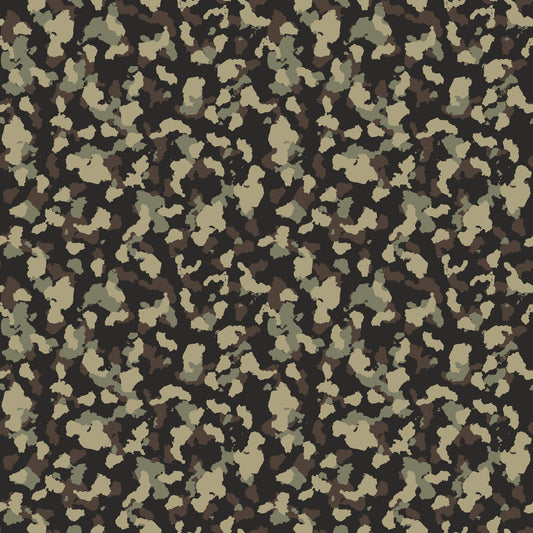 Papier peint à motif de camouflage forestier tactique⁠