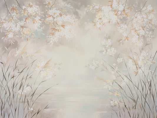 Murale da parete Minimalist Garden Drift