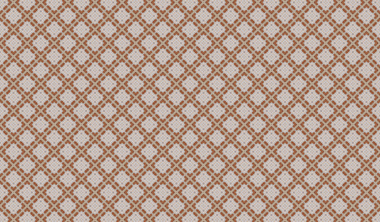 Minimalistisk terrakotta-geometrisk gittertapet