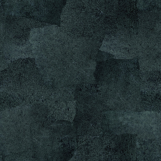 Papier peint Torn Leather - Petrol