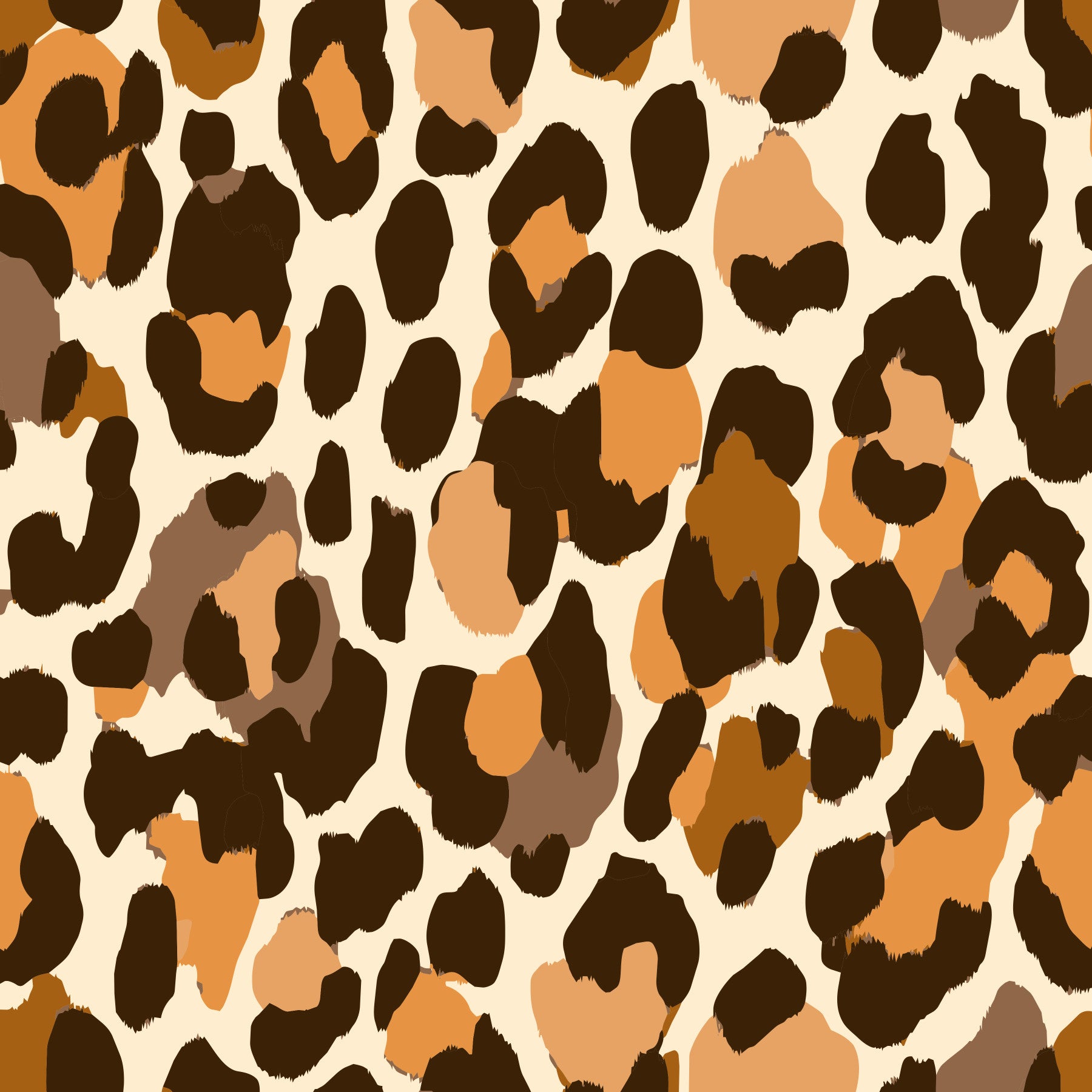 Papel de parede clássico com padrão de manchas de animais