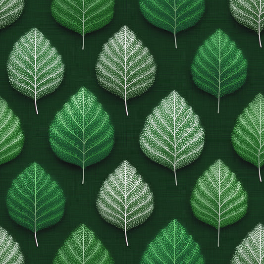 Tapete mit minimalistischem Blattgitter-Design