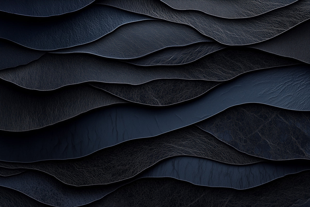 Fototapet mural cu straturi de piele Dark Midnight
