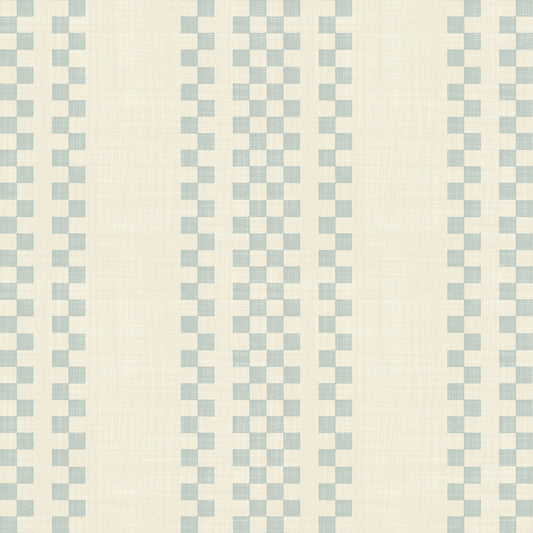Ticking Checker Stripes - Watery Wallpaper⁠