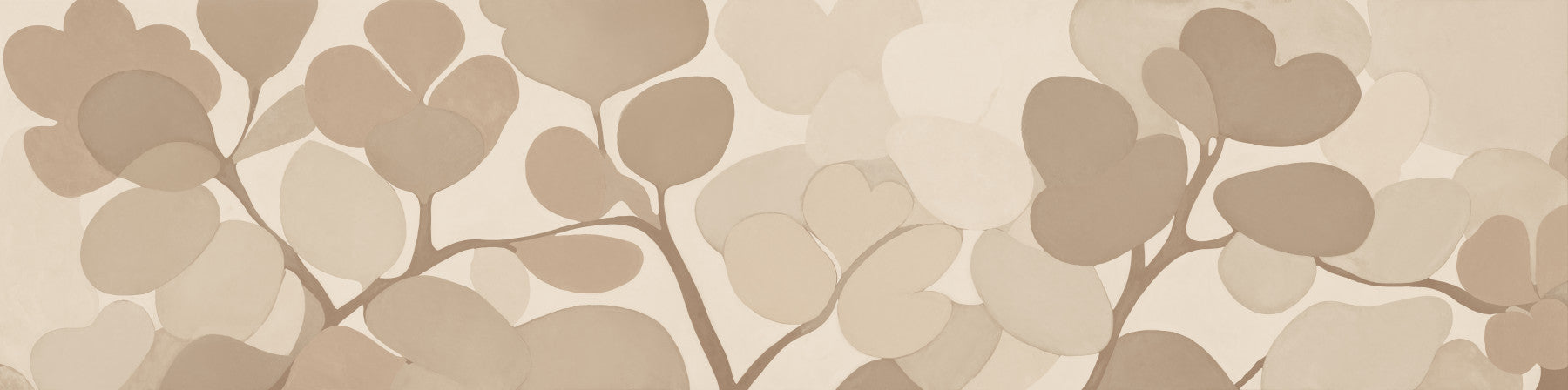 Mural de perete Emils Bouquet - Sepia
