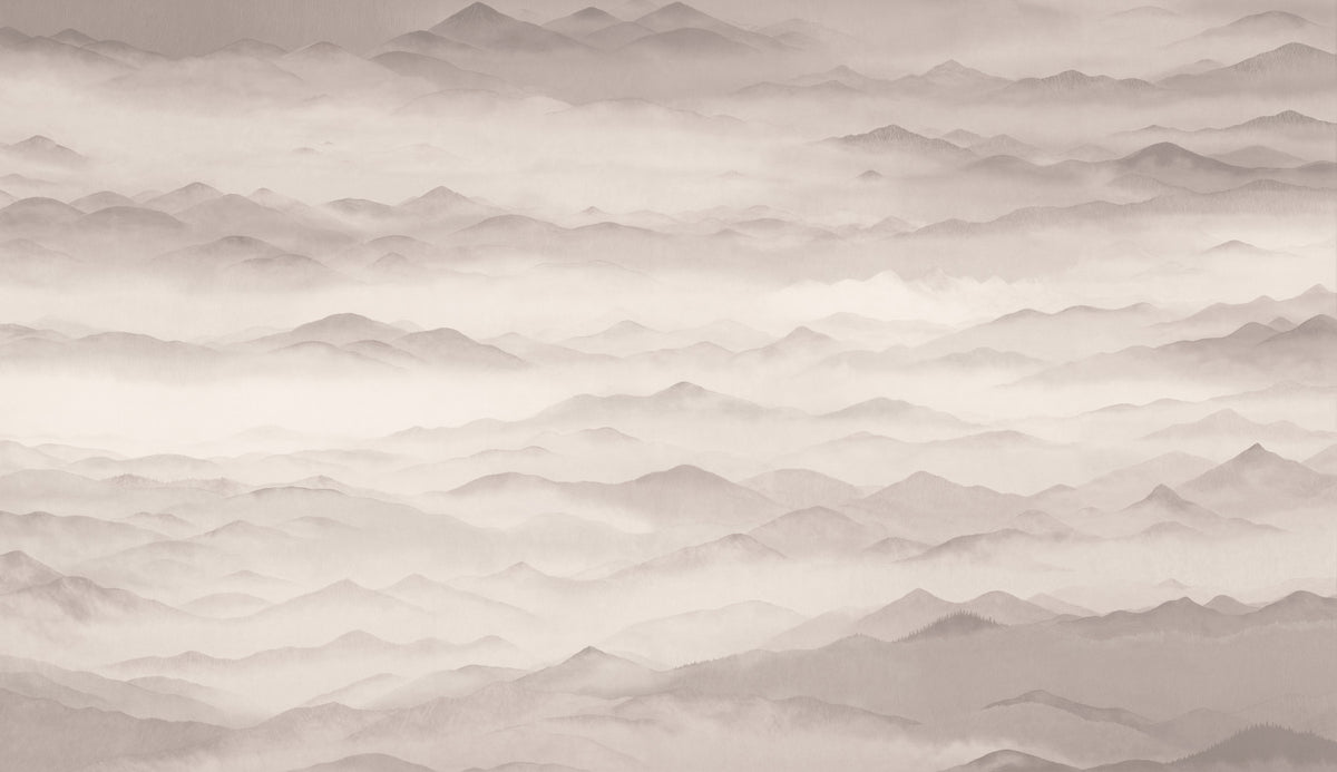 Roerich Twilight - Smoke Wall Mural in your room — zoomed