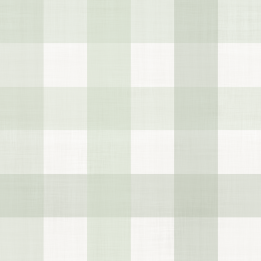 Vihreä gingham-ruutukuviollinen pellavapintainen tekstuuritapetti