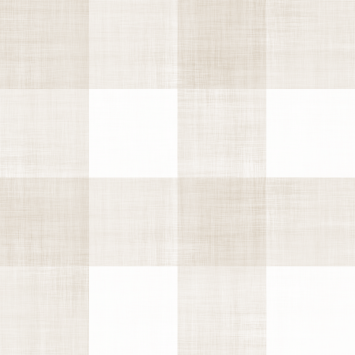 Beige gingham-ruutukuosinen pellavan näköinen tekstuuritapetti in your room — zoomed