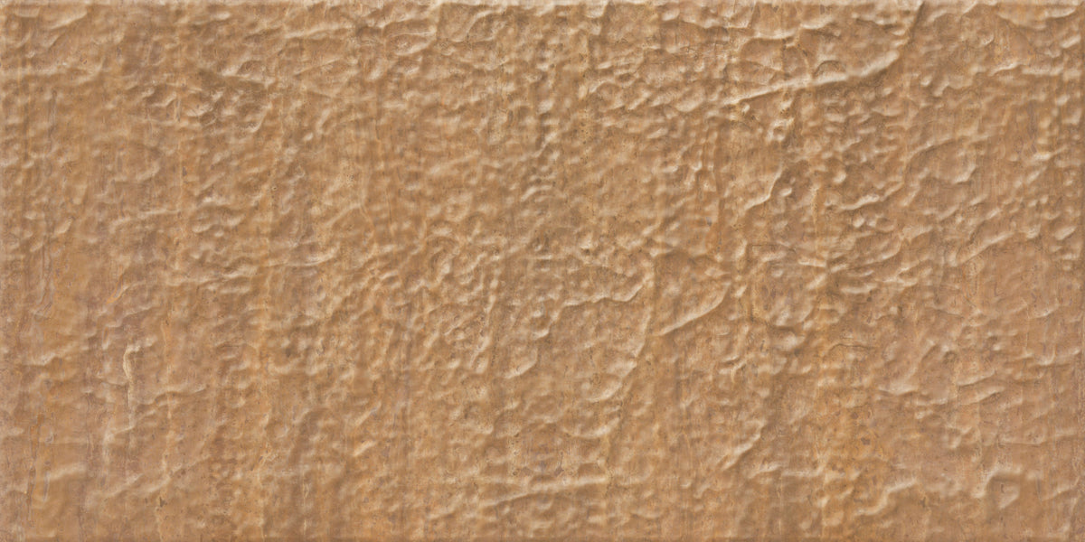 Papier peint panoramique en pierre texturée beige chaud in your room