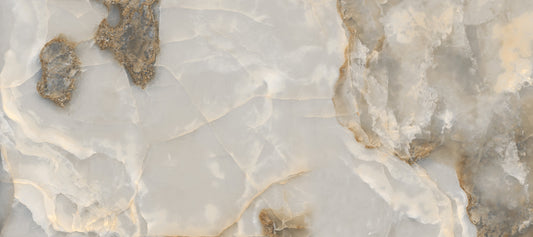 Mural de pared con losas de piedra abstractas