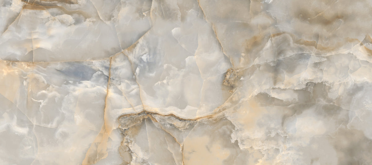 Murale da parete con venature di marmo color crema, dall’effetto rilassante in your room — zoomed