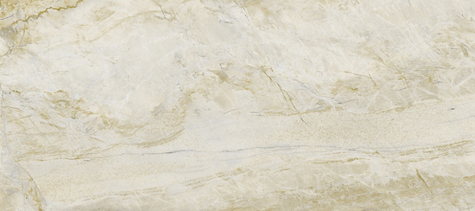 Wandbild mit Marmoradern in Creme und Gold