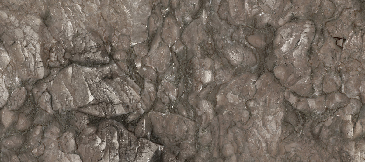 Wandbild mit Marmorstruktur in natürlichen Erdtönen in your room — zoomed