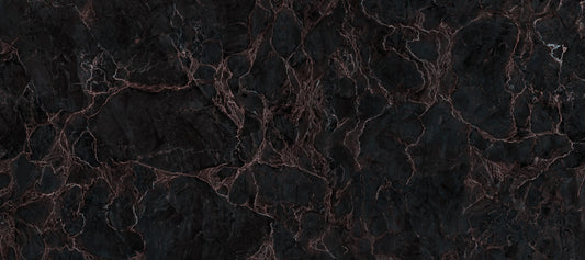 Mural de pared de mármol Veta de cobre de medianoche