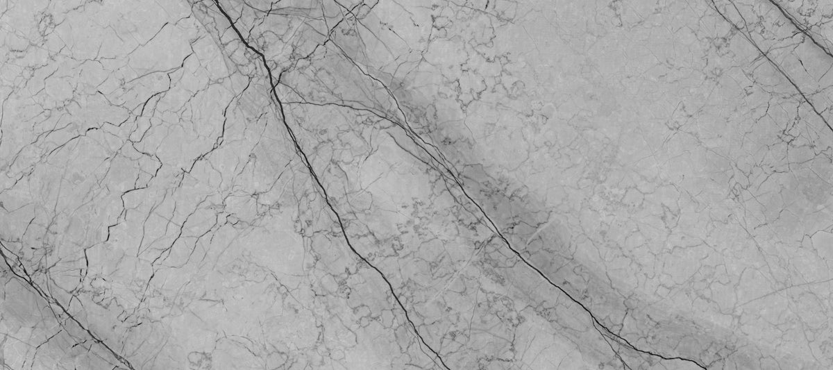 Monochromatic Grey Marble Vein Wall Mural in your room