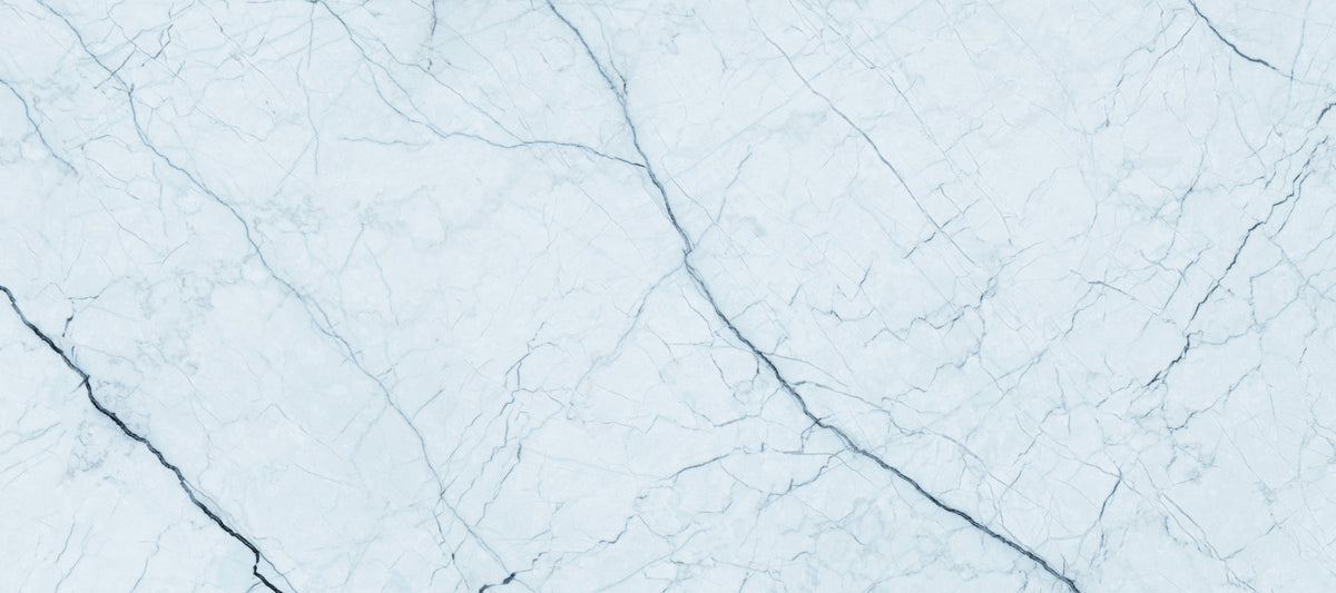 Ethereal Pale Marble Vein Wall Mural in your room — zoomed