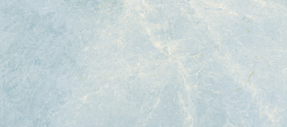 Wandbild mit ätherischem azurblauem Marmorstein in your room — zoomed