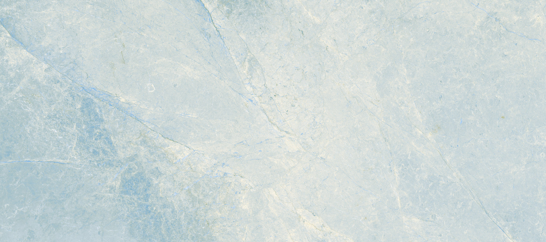 Wandbild mit Textur einer kühlen azurblauen Marmorplatte